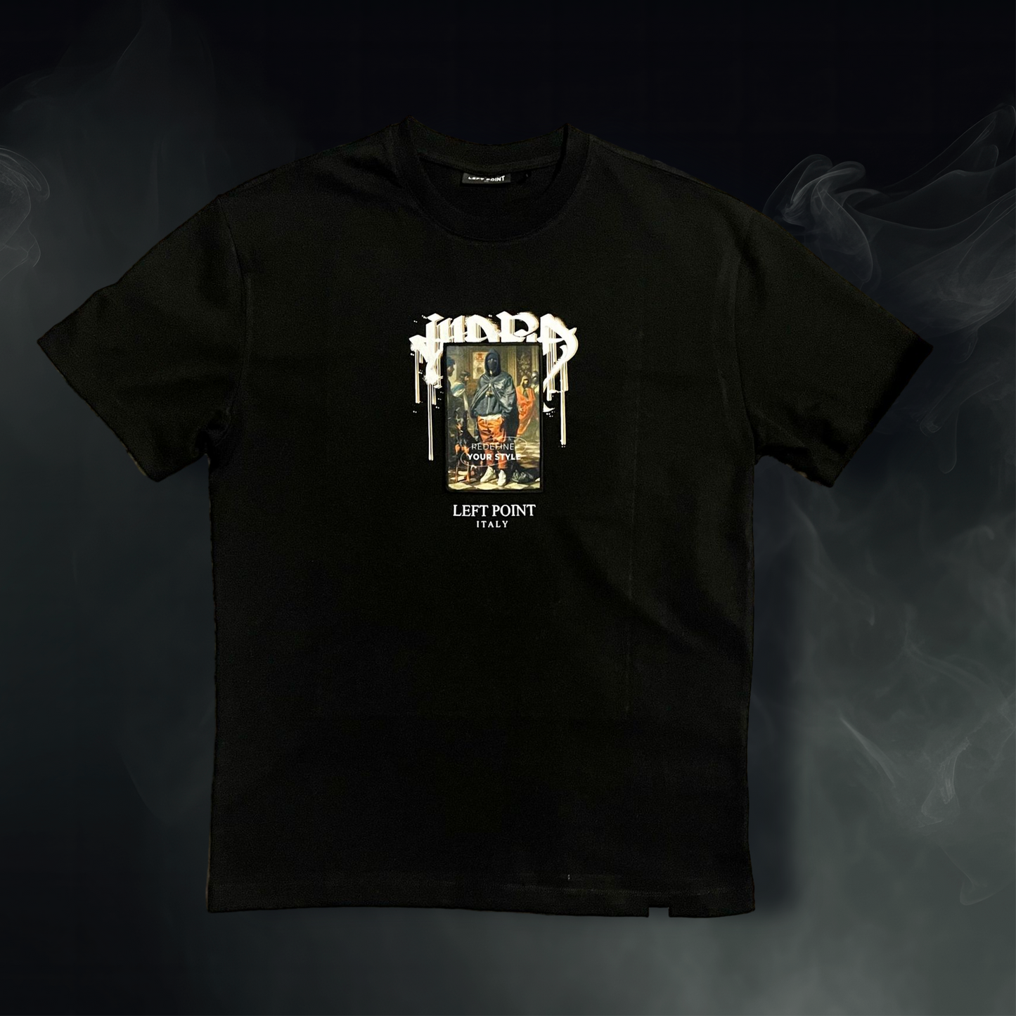 Black "Redefine Your Style" Tee