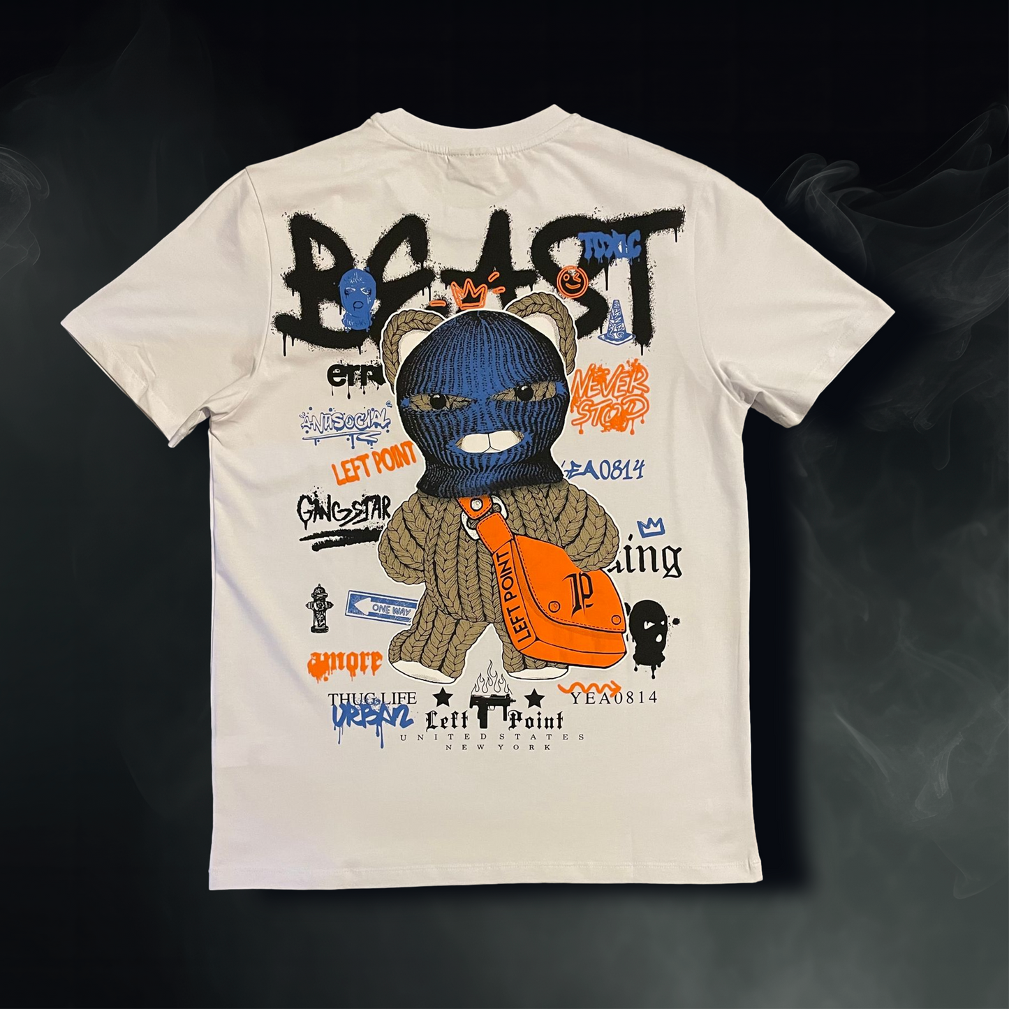 White "You're A Beast" Tee