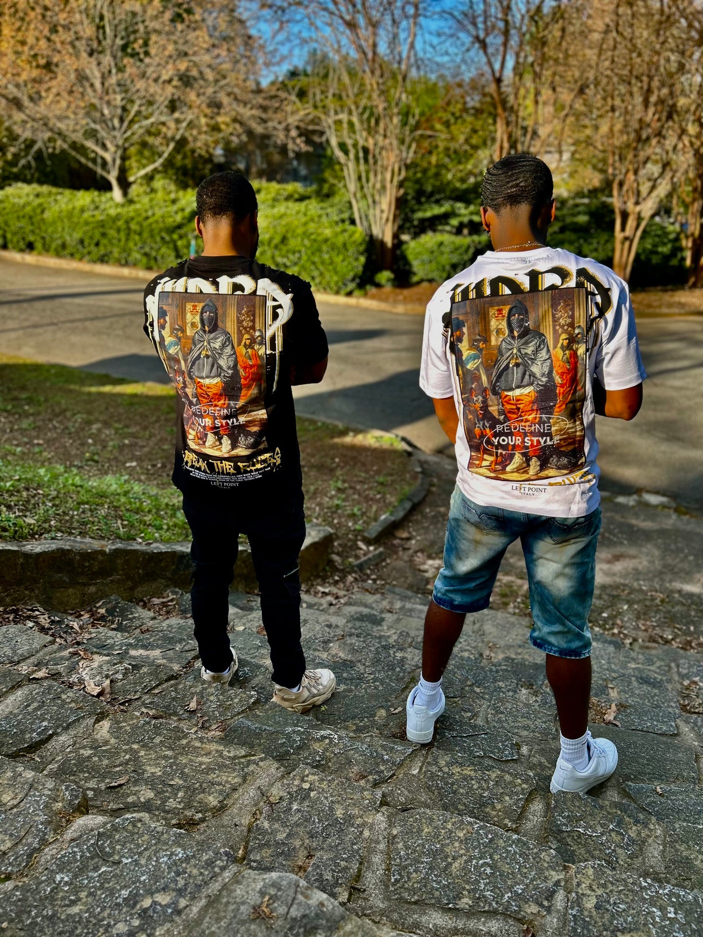White "Redefine Your Style" Tee